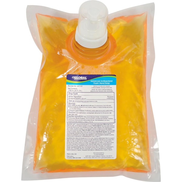 Advanced Antibacterial Foam Hand Soap 1200ml Refill, 5PK